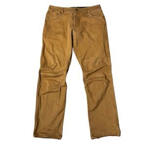 Kuhl Rydr Pants Ryder Men 36 x 34 Vintage Patina Dye Khaki Brown Hiking Outdoor